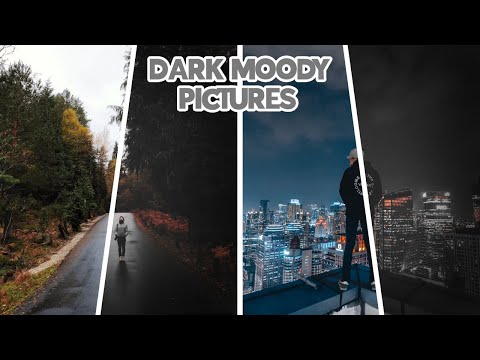 How to edit Dark and Moody photos in Photopea