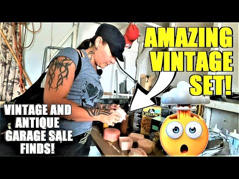 Ep522:  MORE AMAZING VINTAGE & ANTIQUE GARAGE SALE FINDS YOU WON'T BELIEVE!  🤯🤯🤯