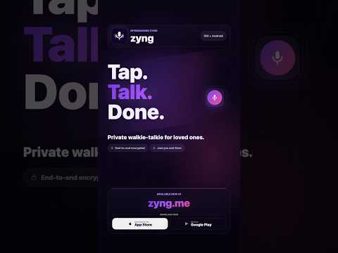 Zyng - Live Walkie Talkie