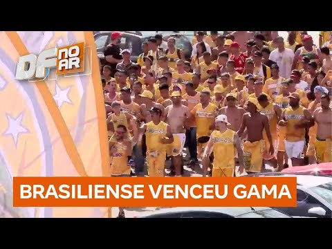 Clássico do Candangão: Brasiliense derrota Gama com presença inglesa nas arquibancadas | DF no Ar