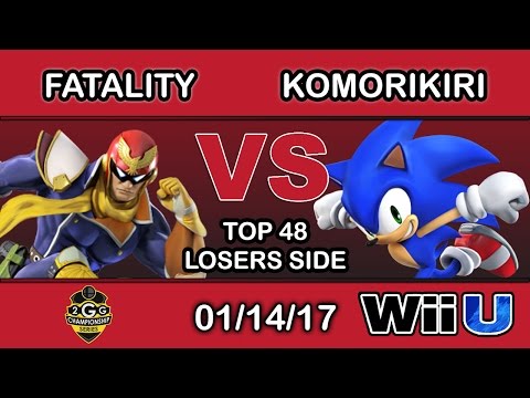 2GGC: Genesis Saga - FS | Fatality (Captain Falcon) Vs. 2GG | Komorikiri (Sonic) Top 48 Losers Side