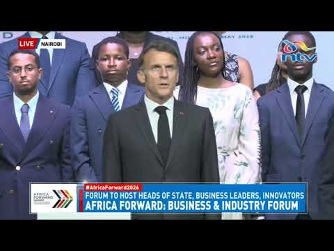 Presidents William Ruto and Emmanuel Macron arrive for Africa Forward Summit 2026