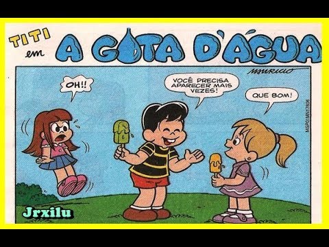 Titi - A gota D'água, Quadrinhos Turma da Mônica