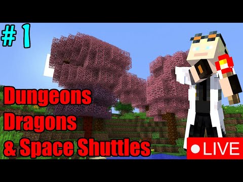 Unbelievable: FREE space shuttles in modded Minecraft!