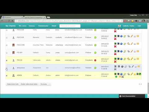 CURSO DE CHAMILO - PARTE 3 Dirigido a Administradores del sistema
