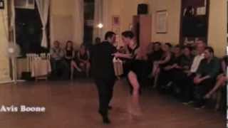 Leandro Oliver & Laila Rezk Tango 3 Domingo Tango Oct 6 2013