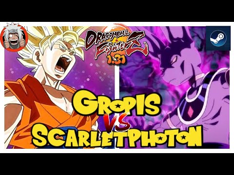 DBFZ Scarlet Photon vs Gropis - Amazing Fights!!- ver 1.31
