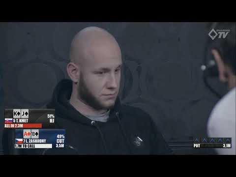 Light 4-bet shove s KJo do Lukáše Záškodného / ME Prague Poker Masters