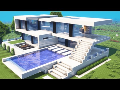 Unbelievable! Build a Modern House in Minecraft