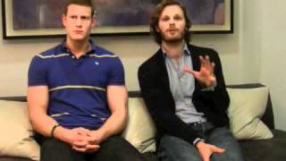 Rupert Young et Tom Hopper - Entertainment Focus (10.12.2011)