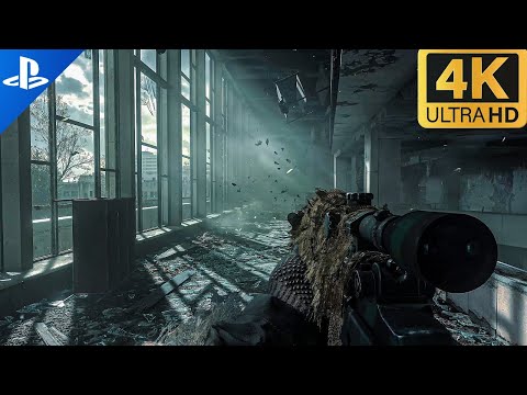 All Ghillied Up | Sniper mission in Pripyat (Ukraine) || Modern Warfare Remastered Gameplay [4K UHD]