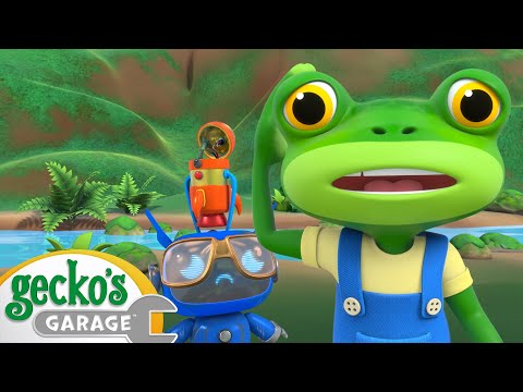 Gecko's Garage - Blue is Lost | Cartoons For Kids | Toddler Fun Learning