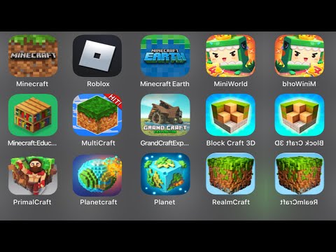 Zombies Gameplay - Minecraft,Roblox,Minecraft Earth,‎Mini World Block Art,Primal Craft,Planet,Block Craft 3D