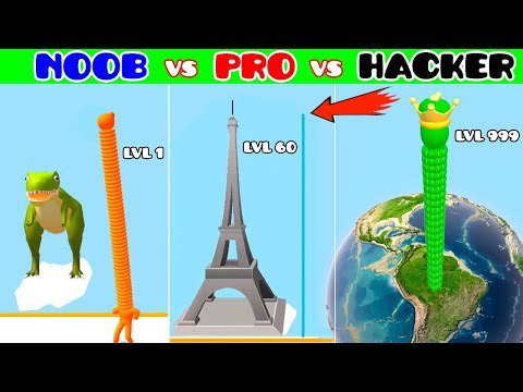 ULTRA HEIGHT 🗼 FULL Gameplay ALL LEVELS in Long Neck Run