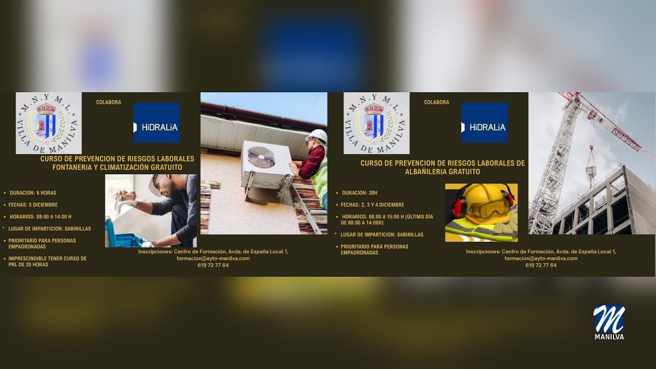 Cursos gratuitos en Sabinillas