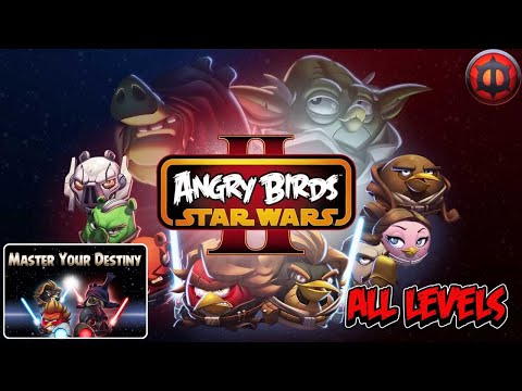 Angry Birds Star Wars 2 (II) Master your Destiny Pork Side All Levels