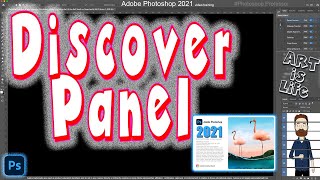 Photoshop 2021 New Feature - The Discover Panel