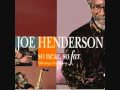 NEW Joe Henderson   Joshua 1992