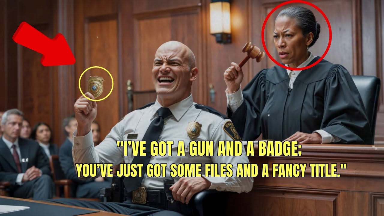 Arrogant White Male Officer Disrespects Black Judge – Her Verdict Changes Everything!