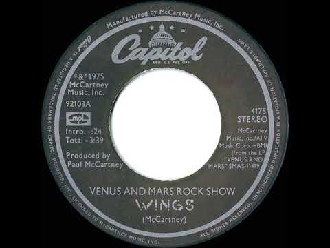 1975 HITS ARCHIVE: Venus And Mars Rock Show - Wings (stereo 45 single version)