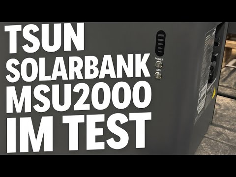 Hasenbau Power – TSUN SolarTrunk MSU2000 im Test: Lohnt sich der Speicher fürs Balkonkraftwerk?