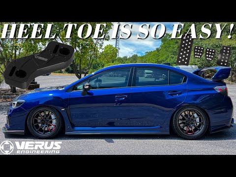Subaru STI Verus Engineering Throttle Pedal Spacer Install