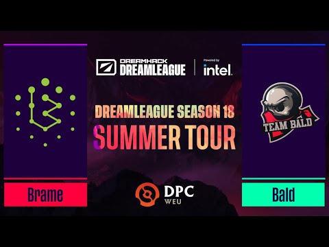 Dota2 - Brame vs Team Bald Reborn - Game 1 - DPC WEU Tour 3 - DreamLeague Season 18: Division 2