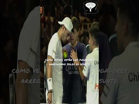 💃 Malentendido 𝗚𝗔𝗟Á𝗡-𝗧𝗔𝗣𝗜𝗔 🎾【 Tremendo 𝗘𝗡𝗙𝗔𝗗𝗢 de 𝗔𝗟𝗘 | Semifinales PREMIER PADEL Sevilla P2 2024 】