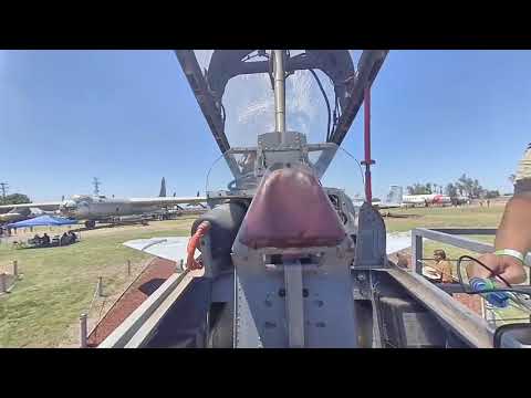 F-101B Voodoo VR180 cockpit view Castle Air Museum