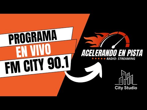 HOY ARIEL Y ROMAN ROPPEL, COLO JUAREZ,ROBERTO MENDOZA Y CHIPI ROMANO- ACELERANDO EN PISTA- FM CITY