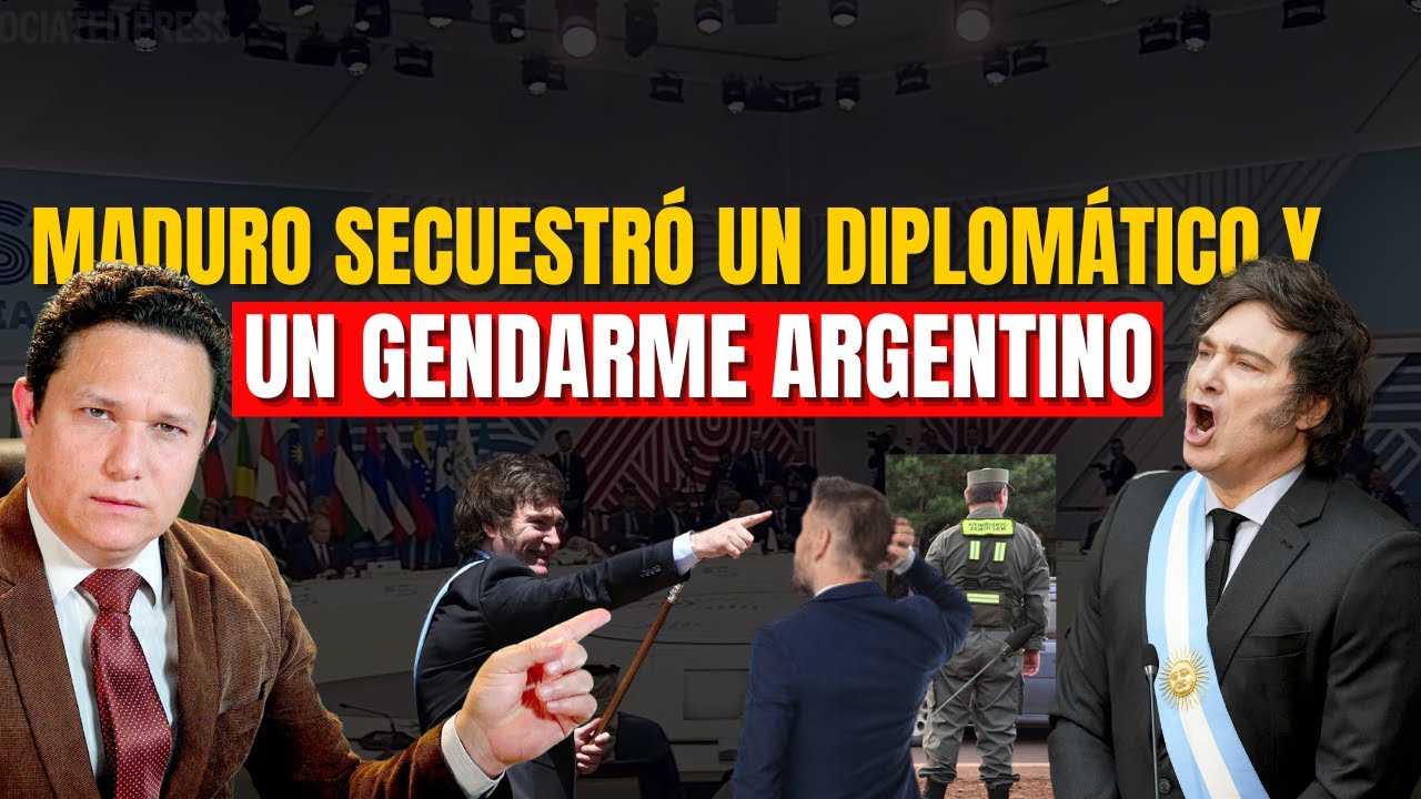 ARGENTINA RESPONDE CON PONER FIN A MADURO SI NO LIBERAN SU GENDARME