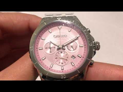 BREEZE Invernia Stainless Steel Chronograph 612131.4 -  E-oro.gr