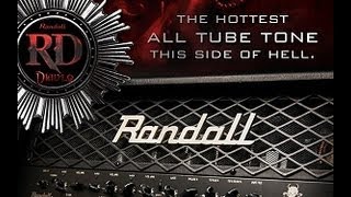 Video thumbnail for RANDALL DIAVLO RD100 FORTIN DESIGNED : SPONSOR of 30 PEDALS in 30 DAYS 2013 3P3D RD100H by The Tone King