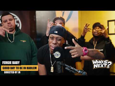 Fergie Baby - Good Day To Be In Harlem (Who's Next? In Studio Performance) | Hot 97