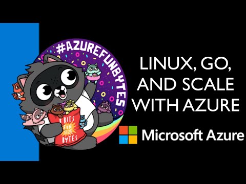 AzureFunBytes Episode 27 - Linux, Go, and scaling on @Azure with @as_w
