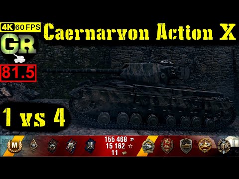 82_World of Tanks Caernarvon Action X WoT Replay - 9 Kills 5.8K DMG(Patch 1.4.0)