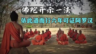 不可思议！佛陀开示一法，依此道而行，六年可证阿罗汉！