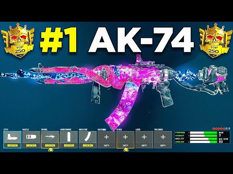 *NEW* MOST BROKEN AK 74 Loadout in WARZONE! ( BEST AK 74 Class Setup )