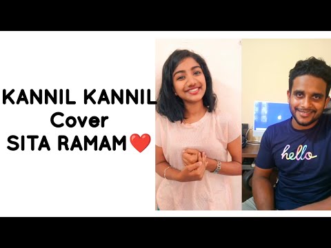 Kannil Kannil Cover|Sita Ramam|Nova Anna Thomas Ft. Ashik Jose ❤