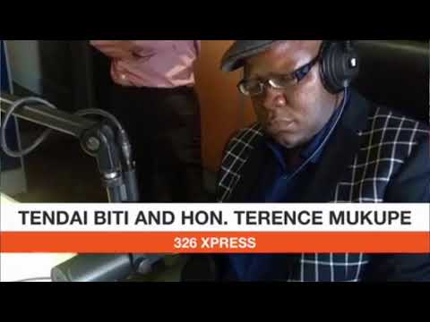 Tendai Biti and Terrence Mukhupe