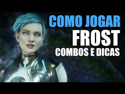 Como aprender a jogar de FROST MK11 COMBOS TUTORIAL 2025