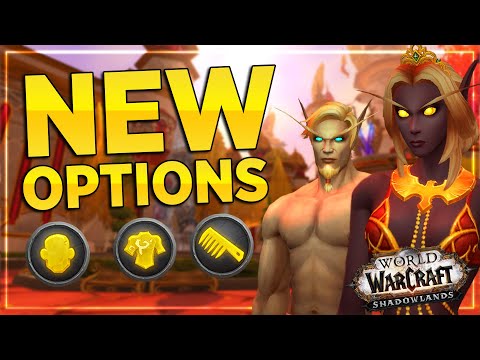 NEW Blood Elf Customization Options |  Shadowlands Alpha