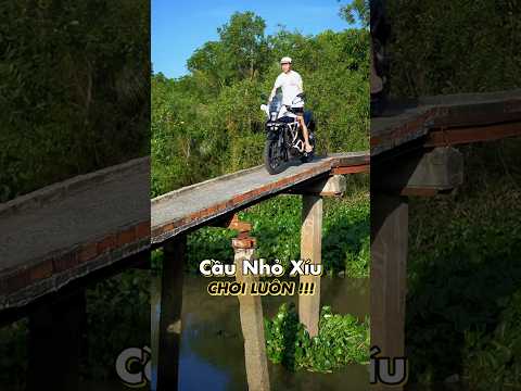 ĐỨNG CHẠY qua Cầu Nhỏ xém Lỏ 😱#BexBiker #NX500 #pkl #pkn