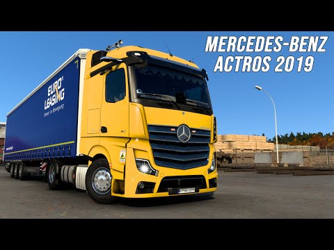 ETS2 Mercedes-BENZ Actros 2019 MP5 - Low deck chassis [1972] EURO TRUCK SIMULATOR 2