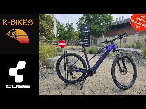 E-Bikes 2025 CUBE Reaction Hybrid ONE 800 orchid´n´mint Trapez  WALK-AROUND REVIEW
