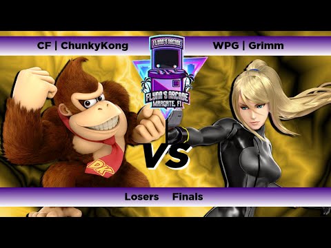 Flynn's Arcade 052 Losers Finals - CF | ChunkyKong (Donkey Kong) Vs. WPG | Grimm (ZSS) SSBU Ultimate