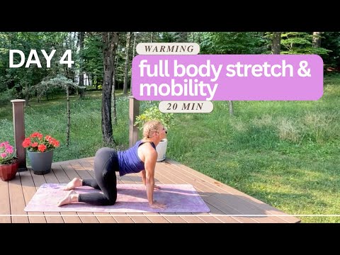 Day 4 - Full Body Mobility and Flexibility Challenge - 20 Min Warm Morning Stretch