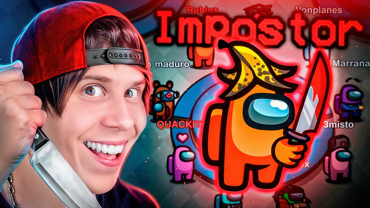 volví a ser IMPOSTOR en Among Us