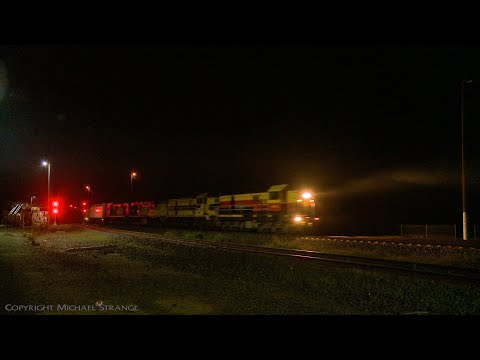 1KV2 SSR Grain Train With CLP12 "Casper" - PoathTV Australian Railways