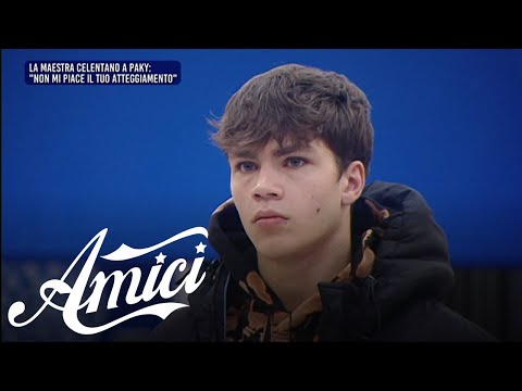 Amici 22 - Paky e la ramanzina della maestra Celentano